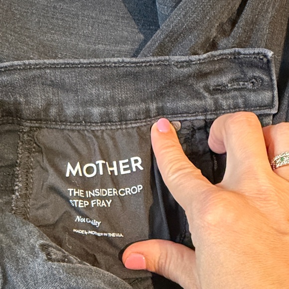 MOTHER Women's Black Skinny Jeans - Picture 2 of 4